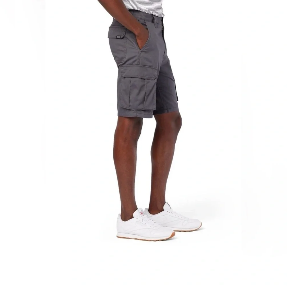 Men's Gray Cargo Shorts